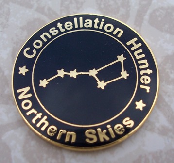 Constellation Hunter Club pin